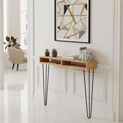 Oak Console Table / Entryway Console