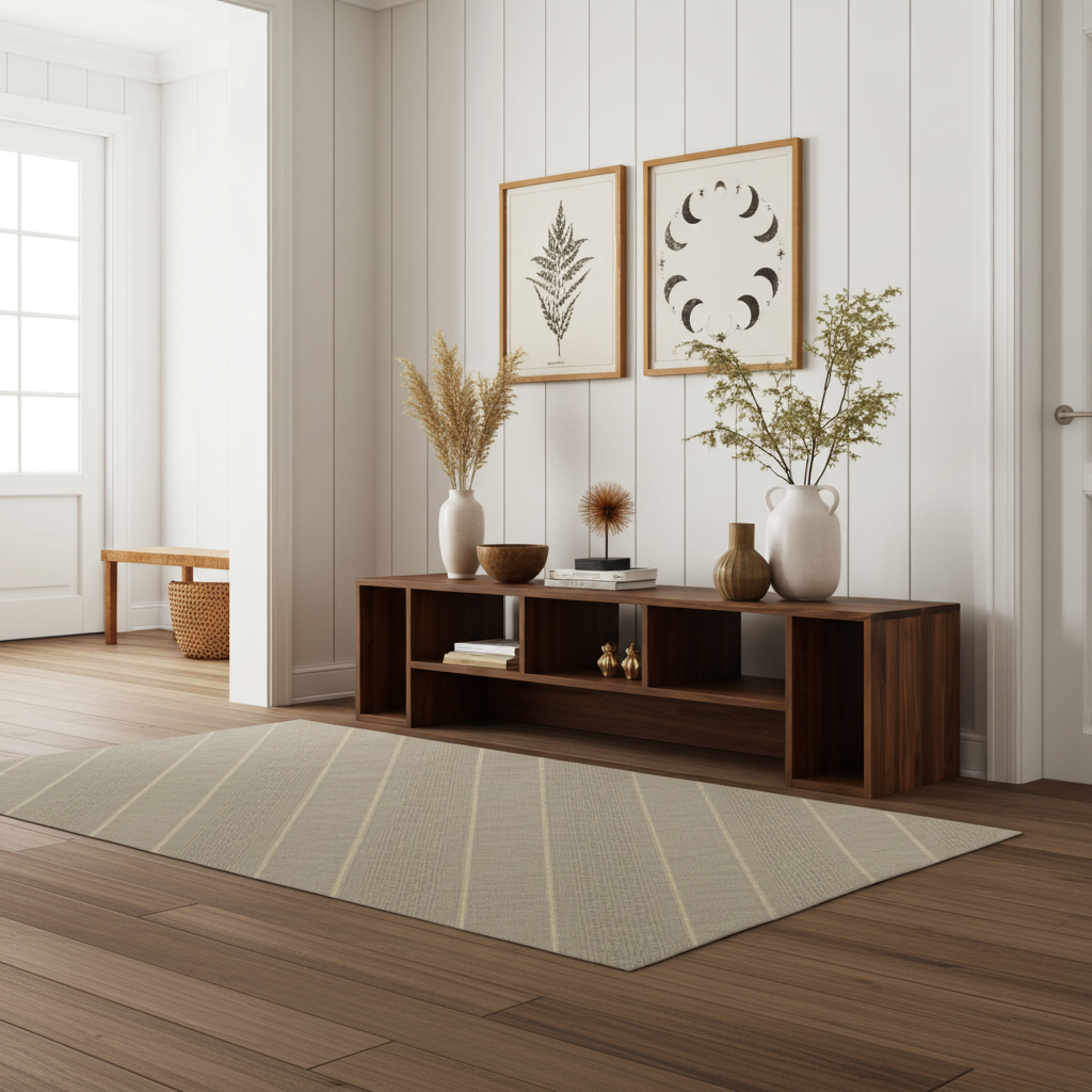 The Elm Walnut TV Unit