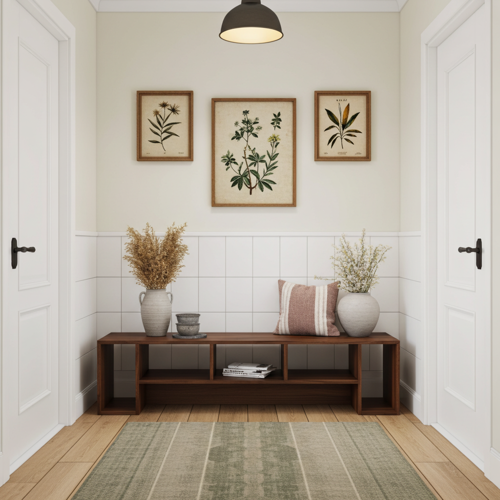 The Elm Walnut TV Unit