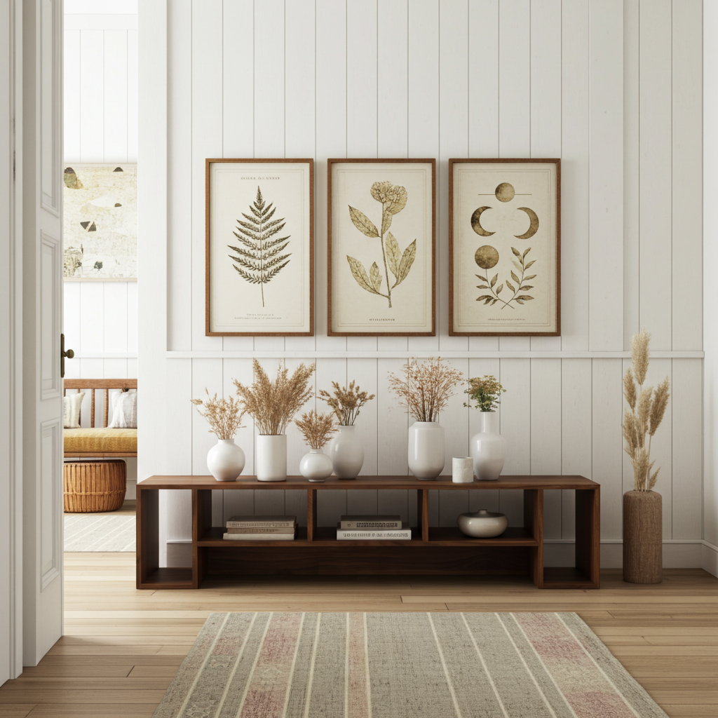 The Elm Walnut TV Unit