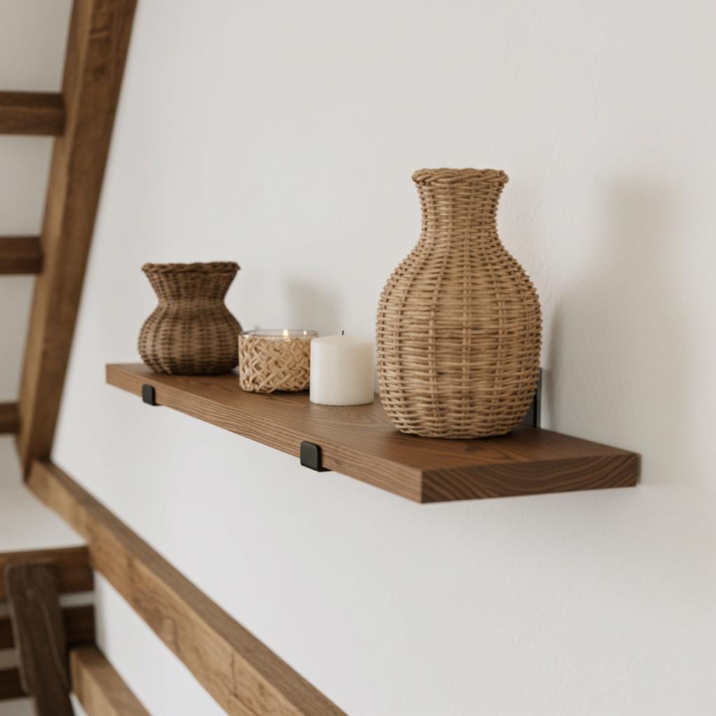 Solid Oak Shelf