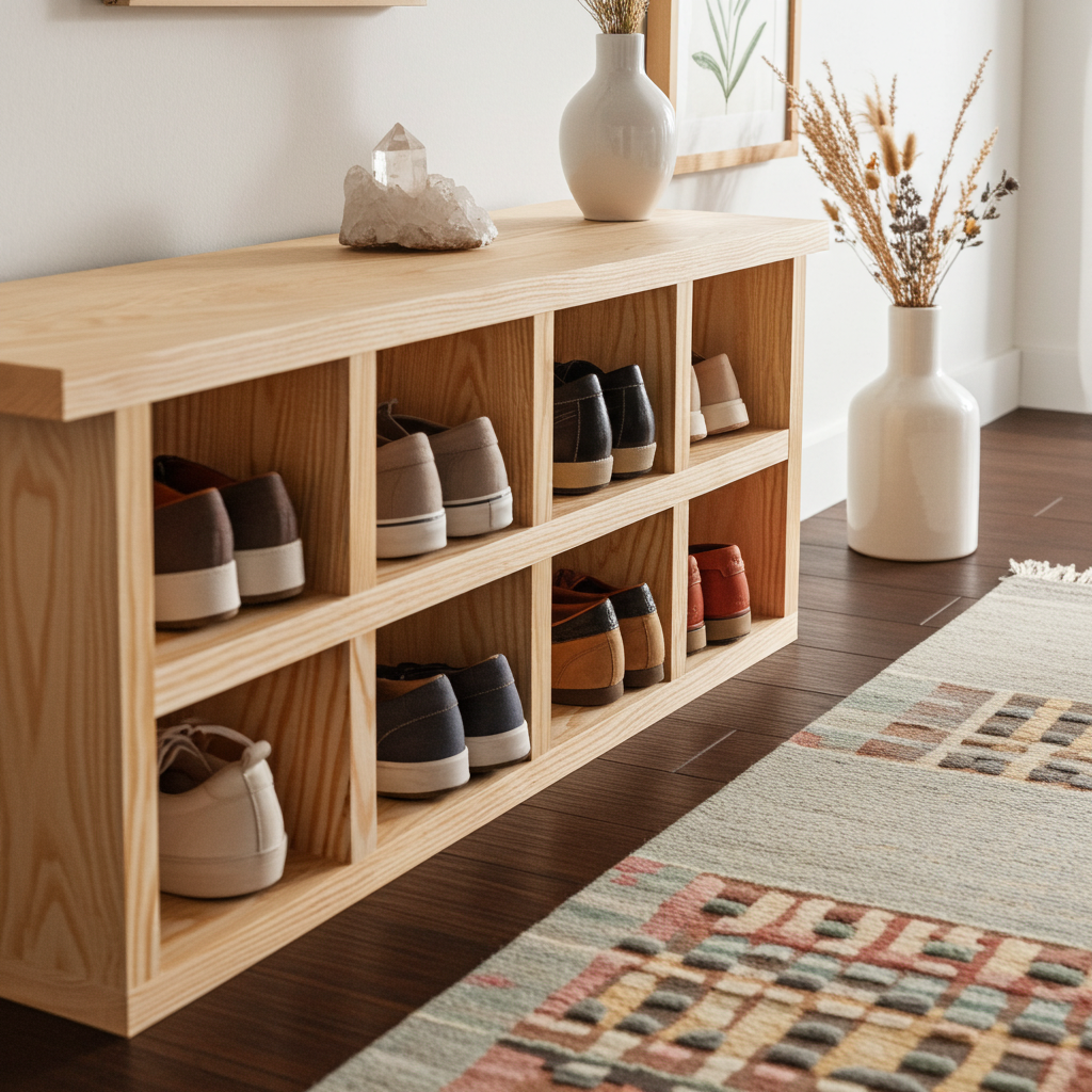 The Elm Shoe Rack
