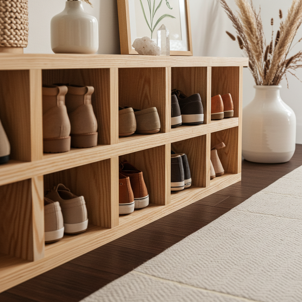 The Elm Shoe Rack