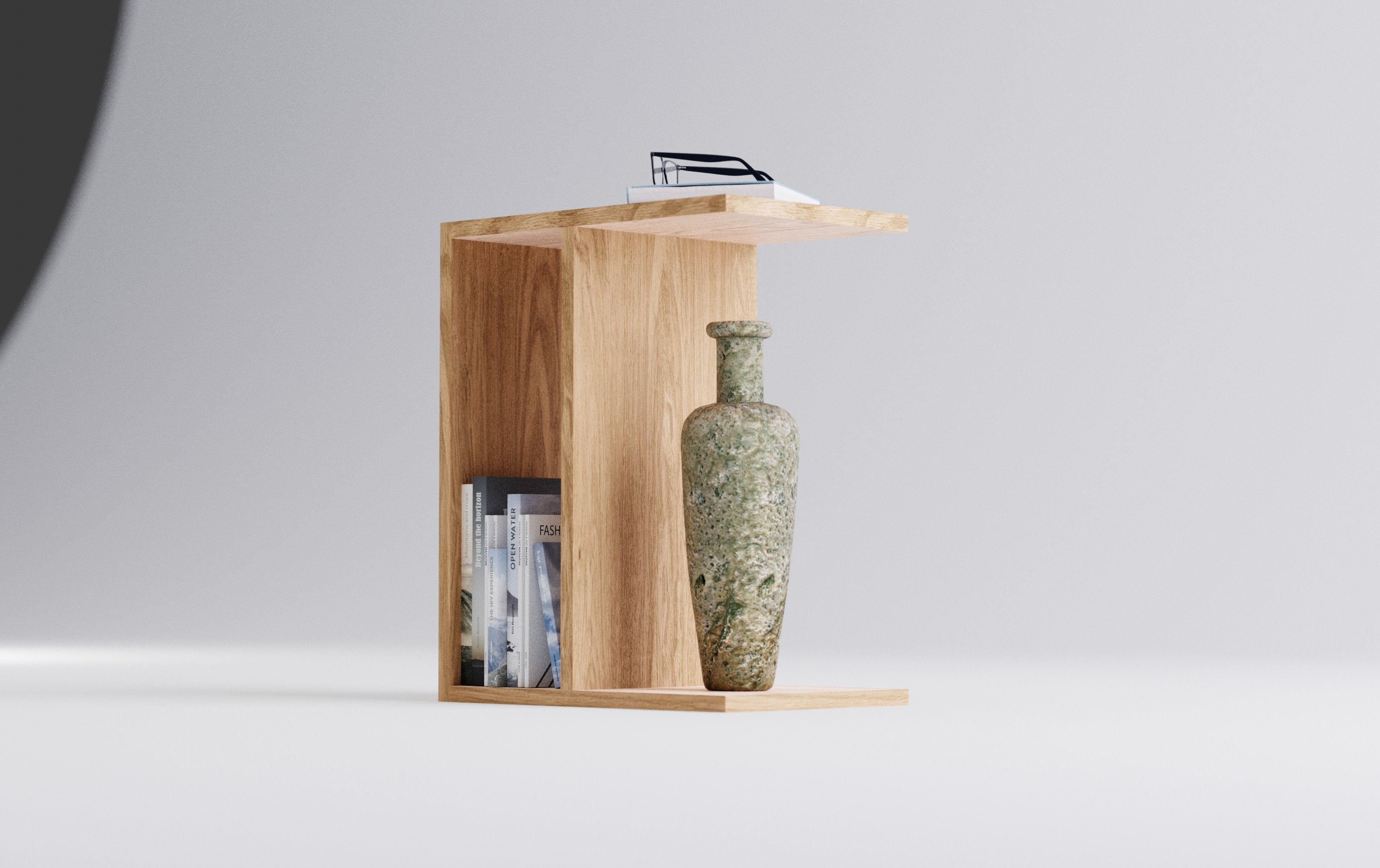 Oak Side Table - End Table