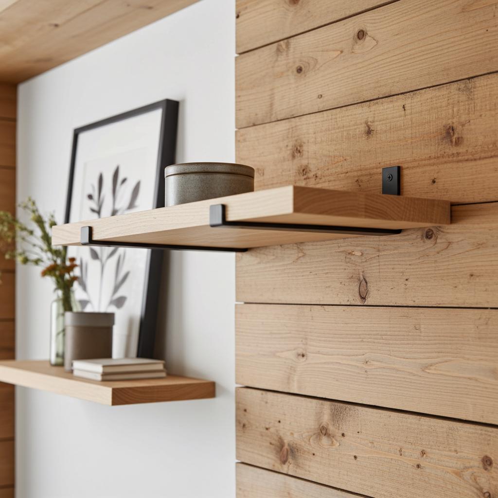 Solid Oak Shelf