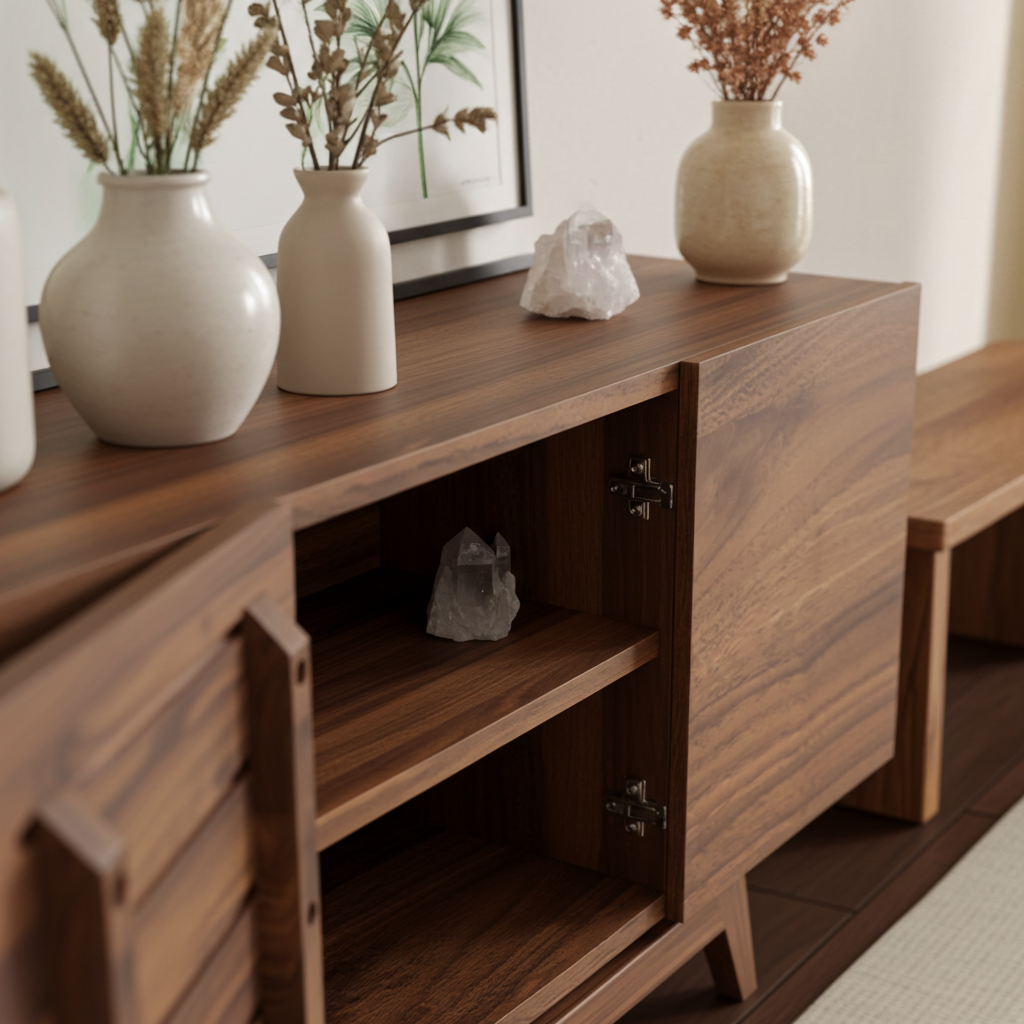 Bodhi TV Unit with doors