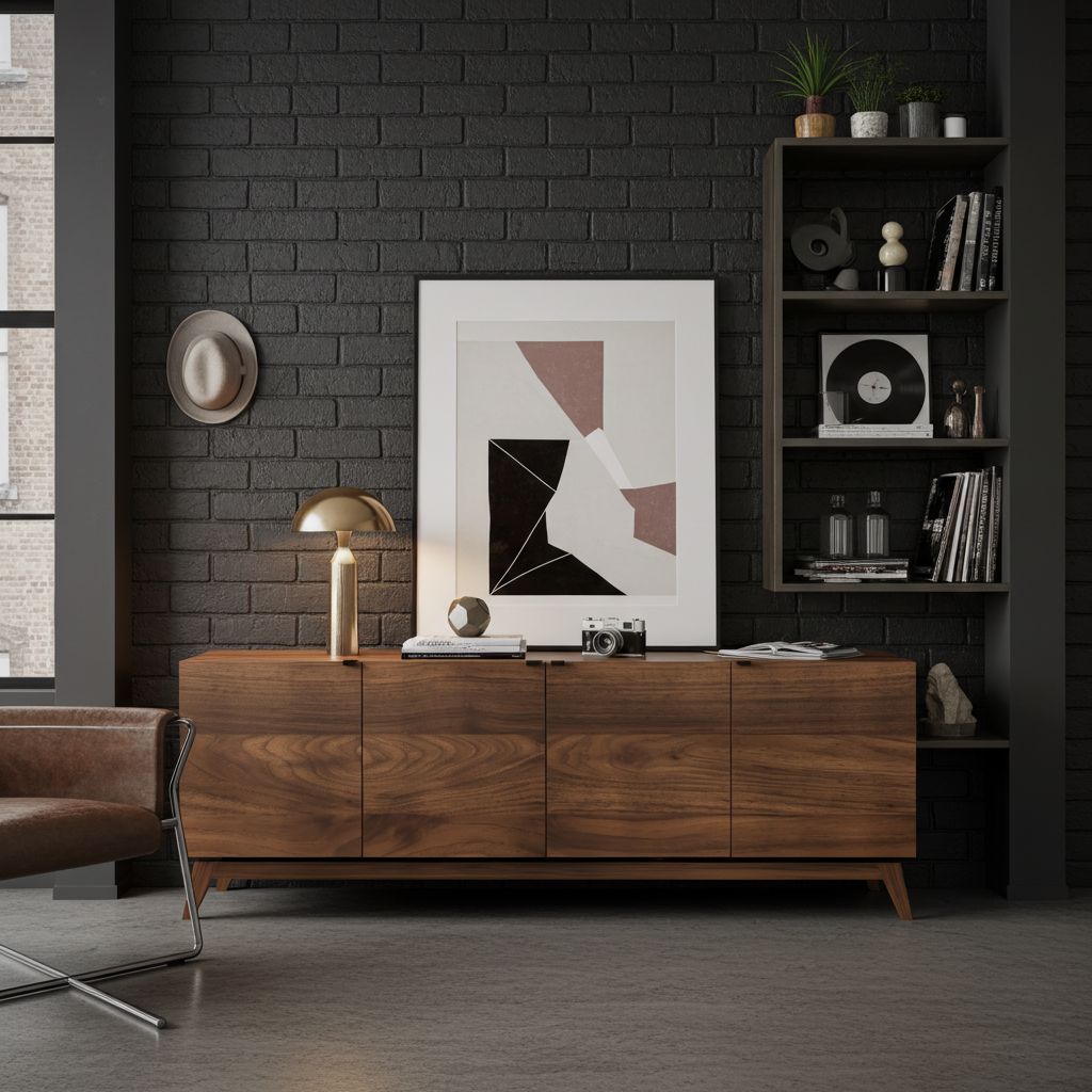 Bodhi TV Unit with doors