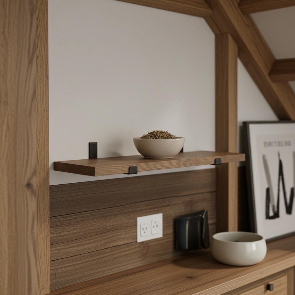Solid Oak Shelf