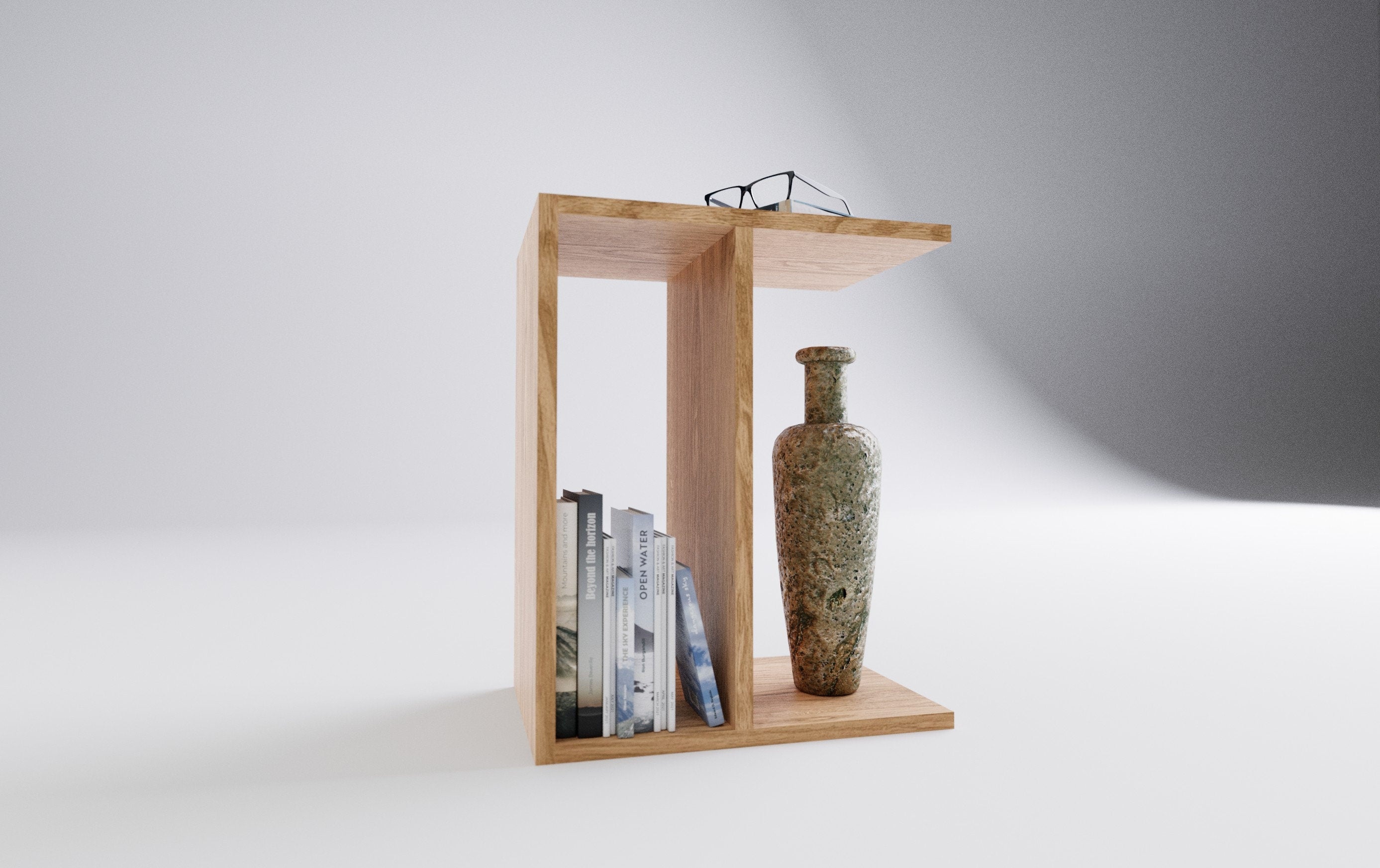 Oak Side Table - End Table