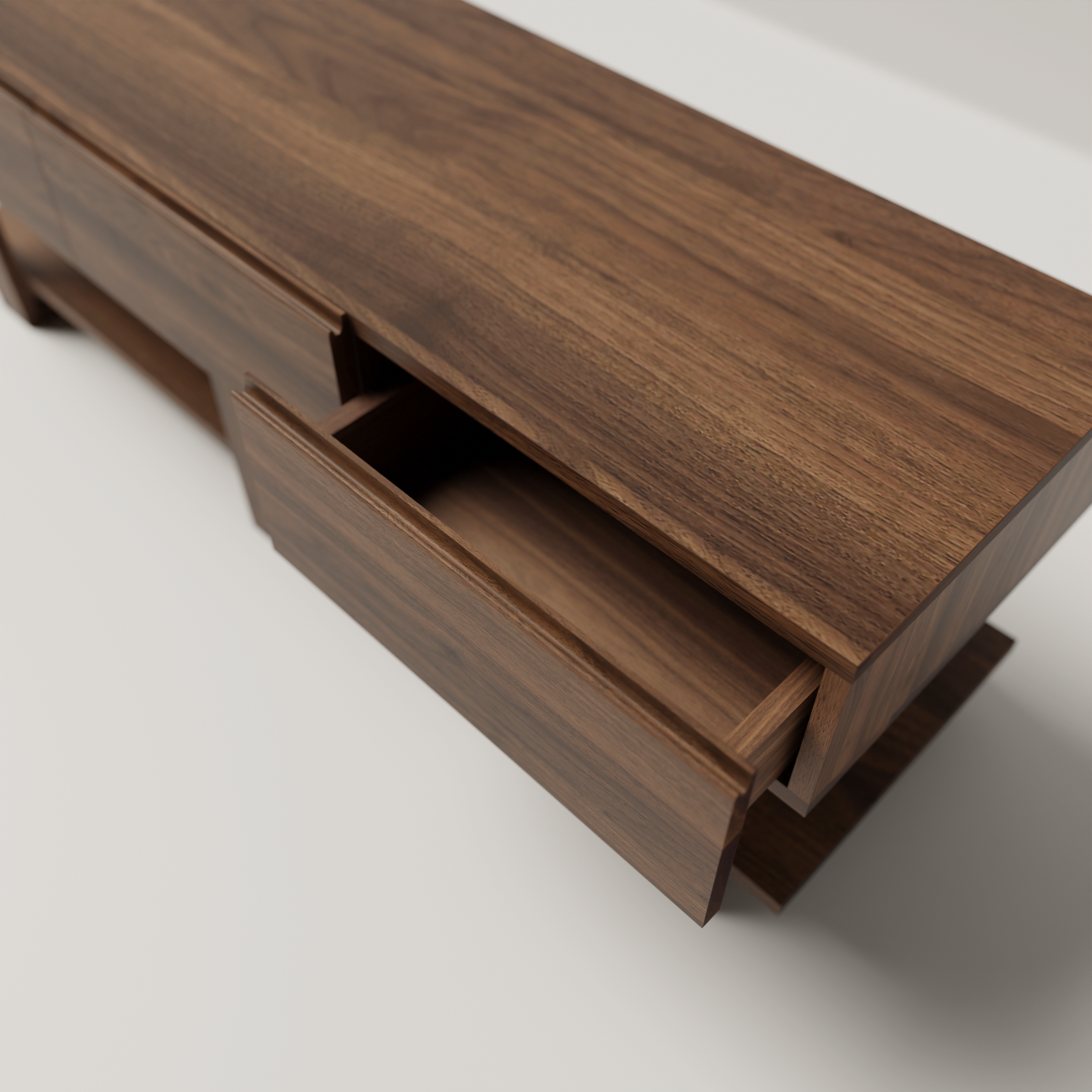 Sideboard „Bodhi“ aus Schwarznussbaumholz