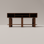 Bodhi Solid Black Walnut Console Table