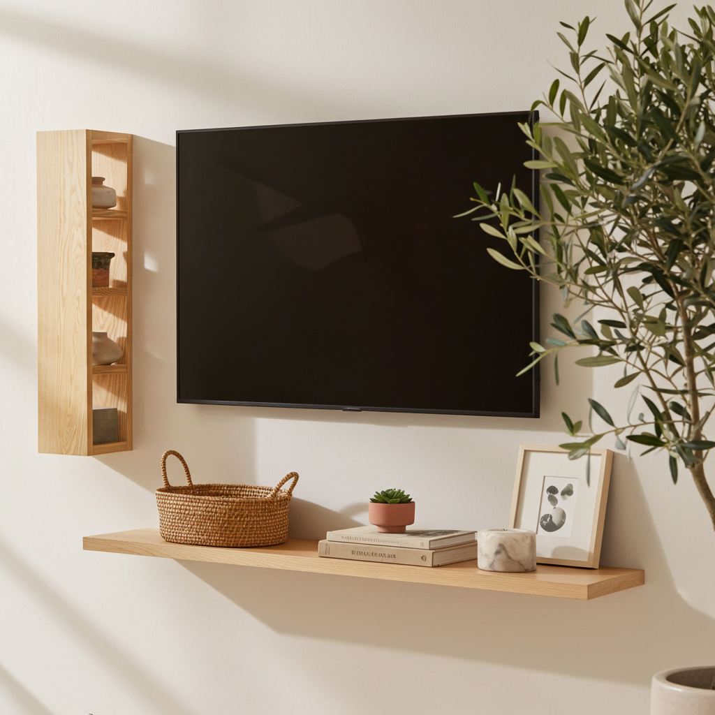 Side Access American Oak Shelf