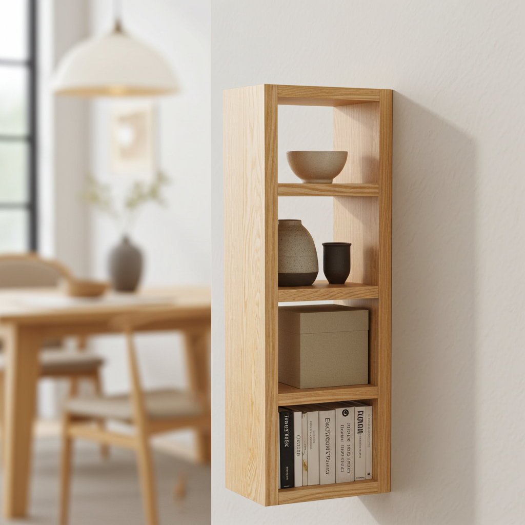 Side Access American Oak Shelf