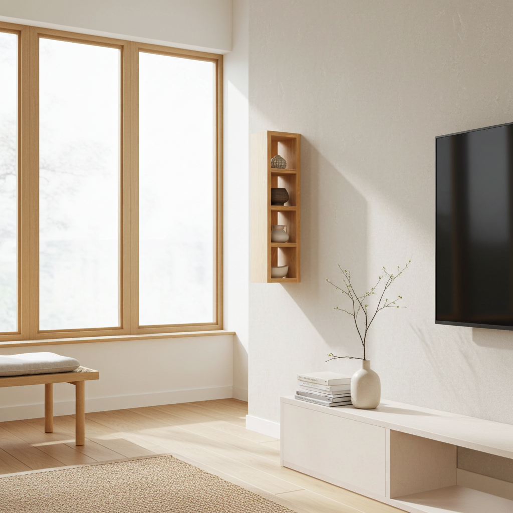 Side Access American Oak Shelf