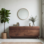 Bohdi Walnut Sideboard With Doors