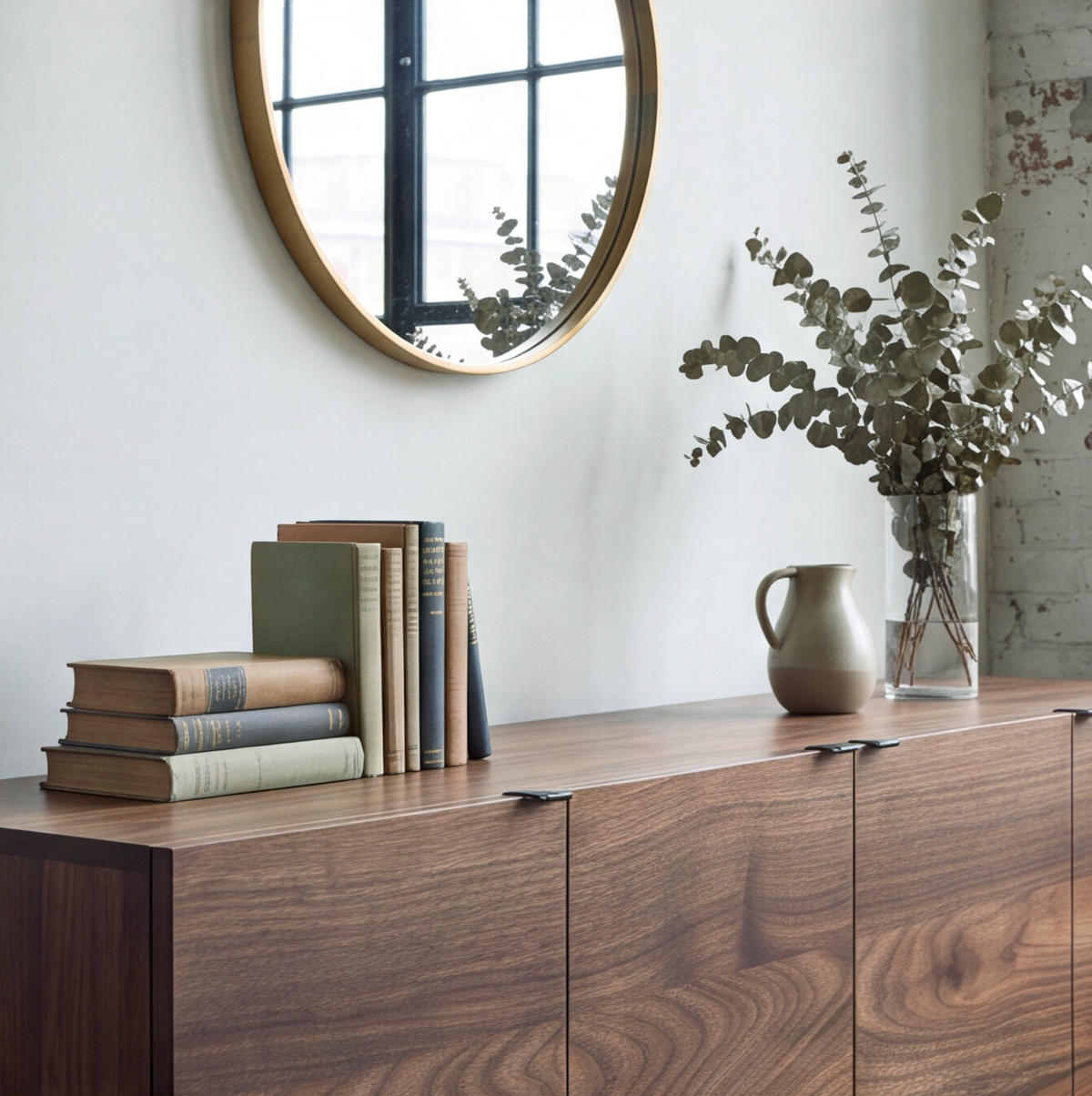 Bohdi Walnut Sideboard With Doors
