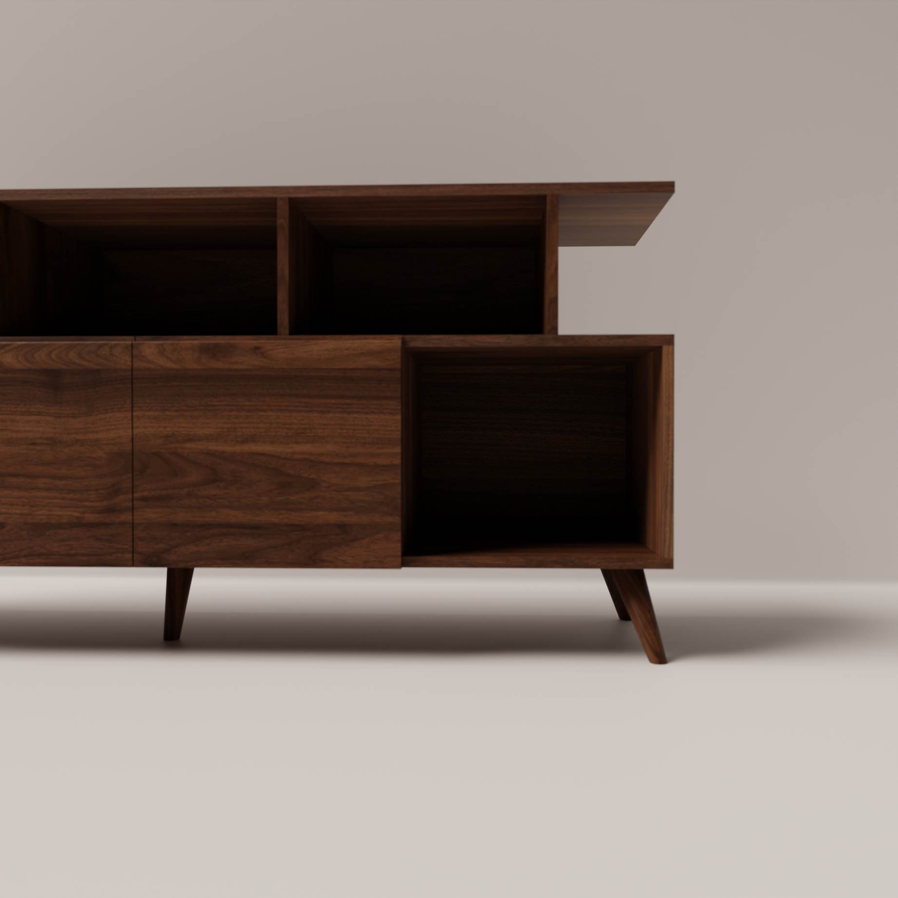 Solid Black Walnut Sideboard