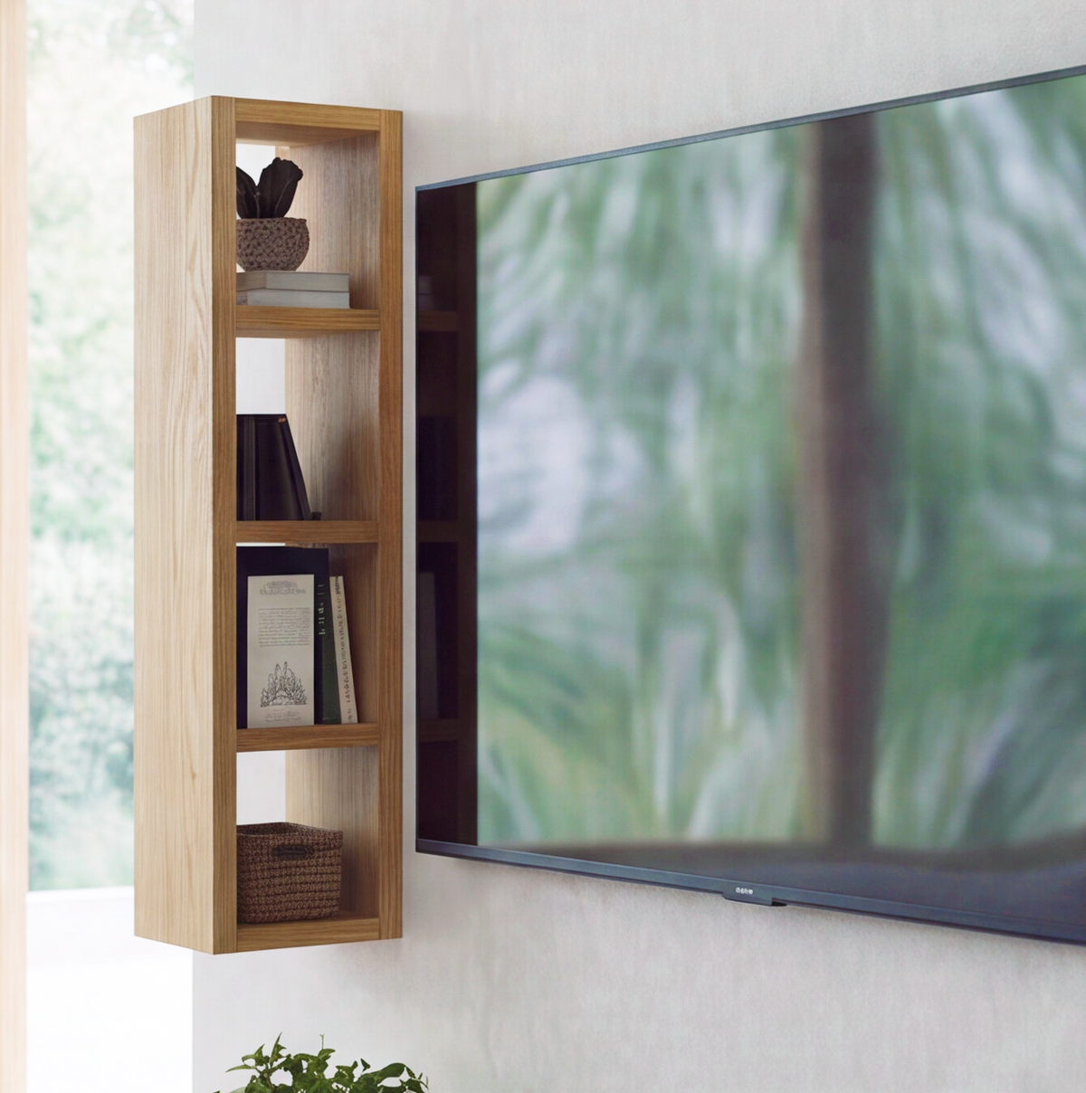 Side Access American Oak Shelf