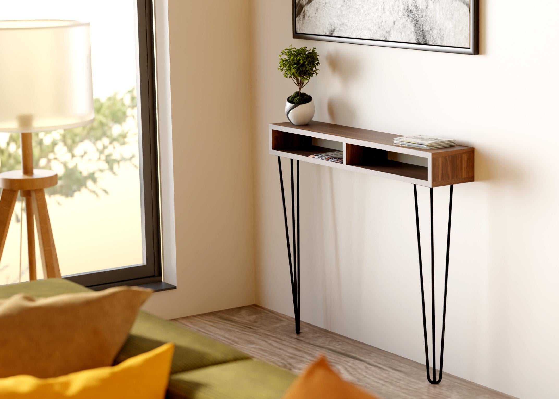 American Walnut Console Table