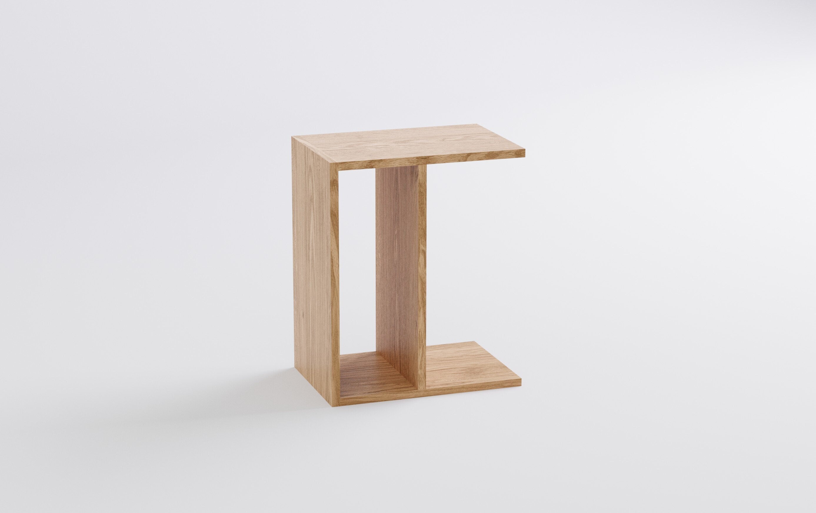 Oak Side Table - End Table