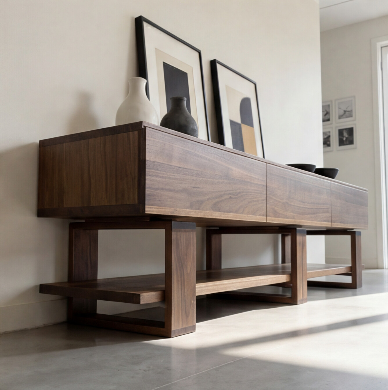 'Bodhi' Black Walnut Sideboard
