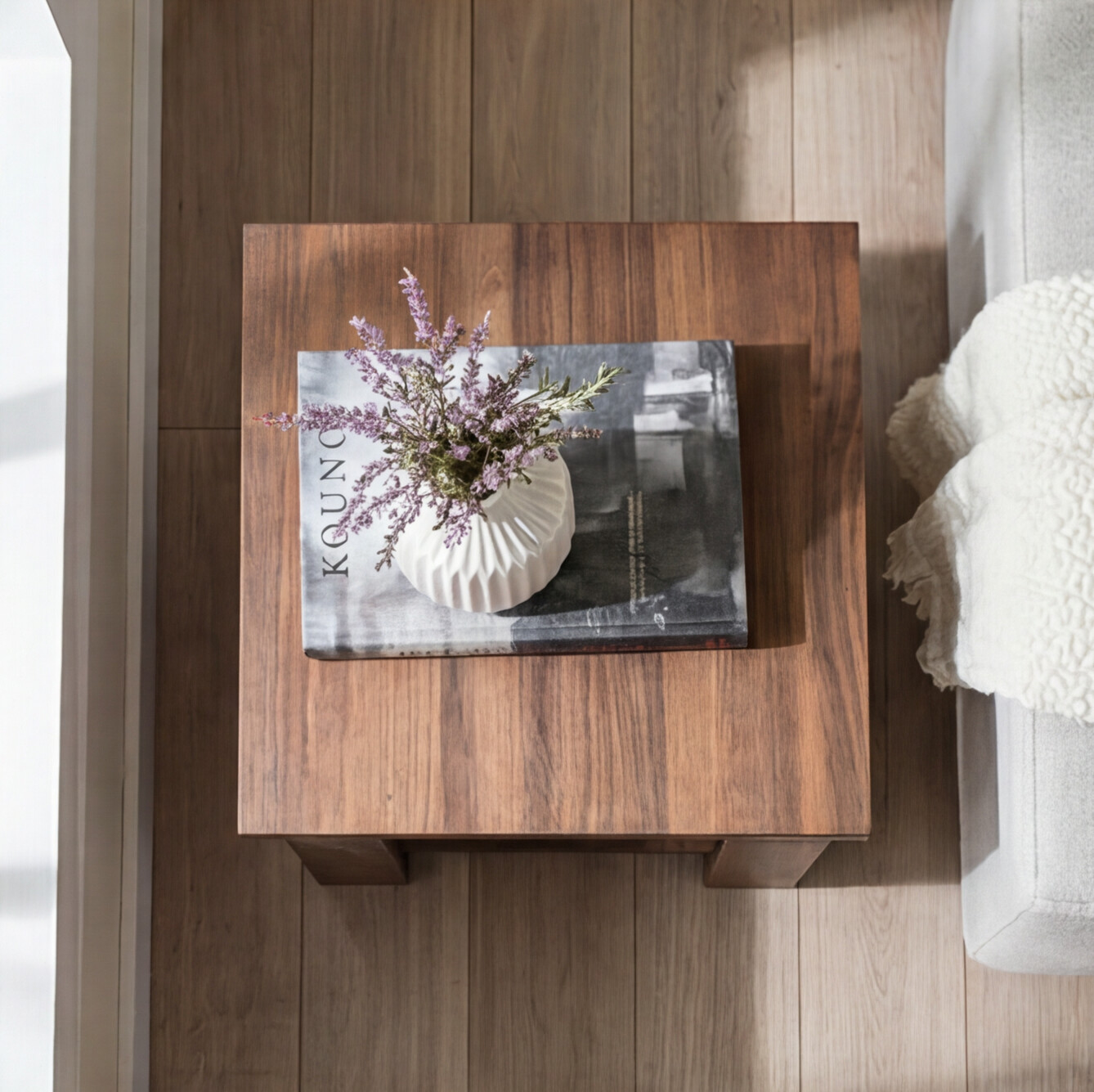 Bodhi Solid Black Walnut Side Table