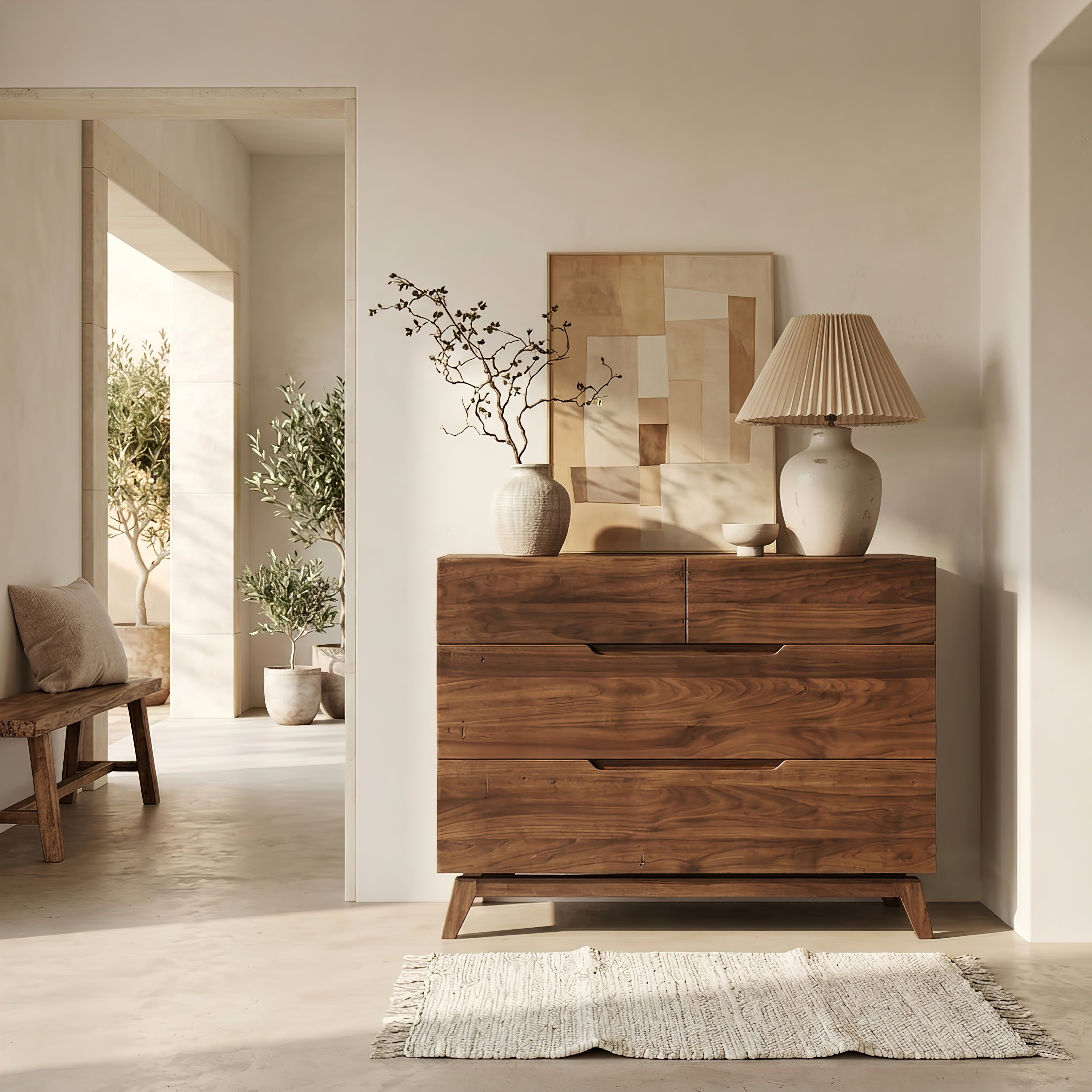 'Bodhi' Solid Walnut Sideboard