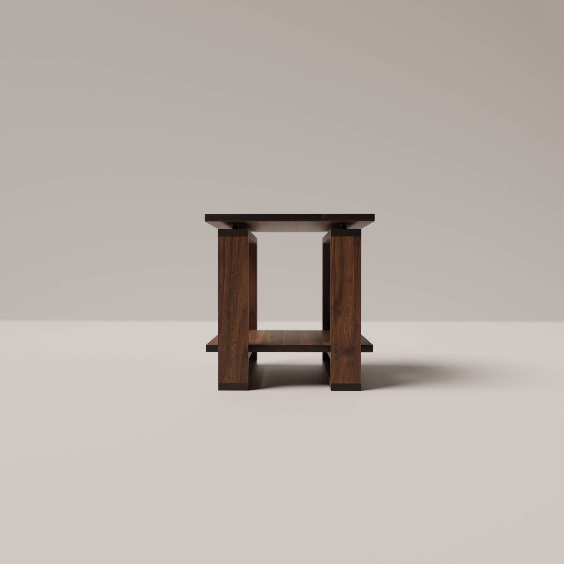Bodhi Solid Black Walnut Side Table