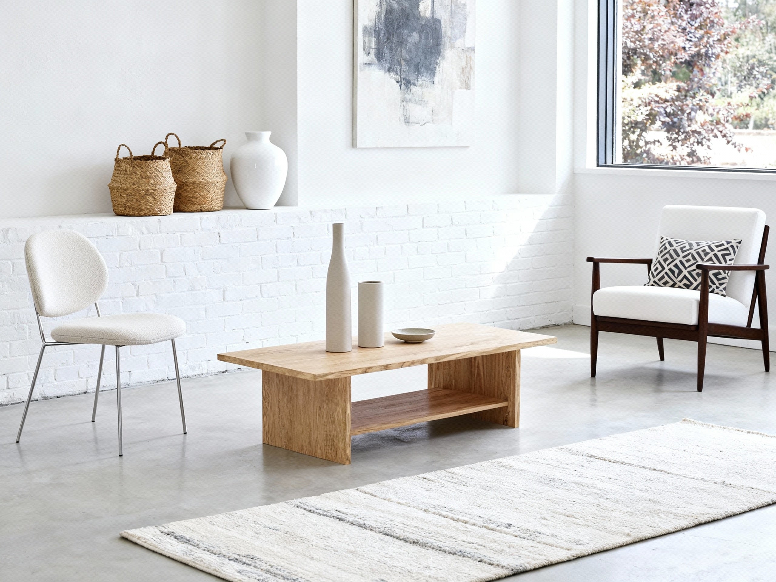 American Oak Coffee Table
