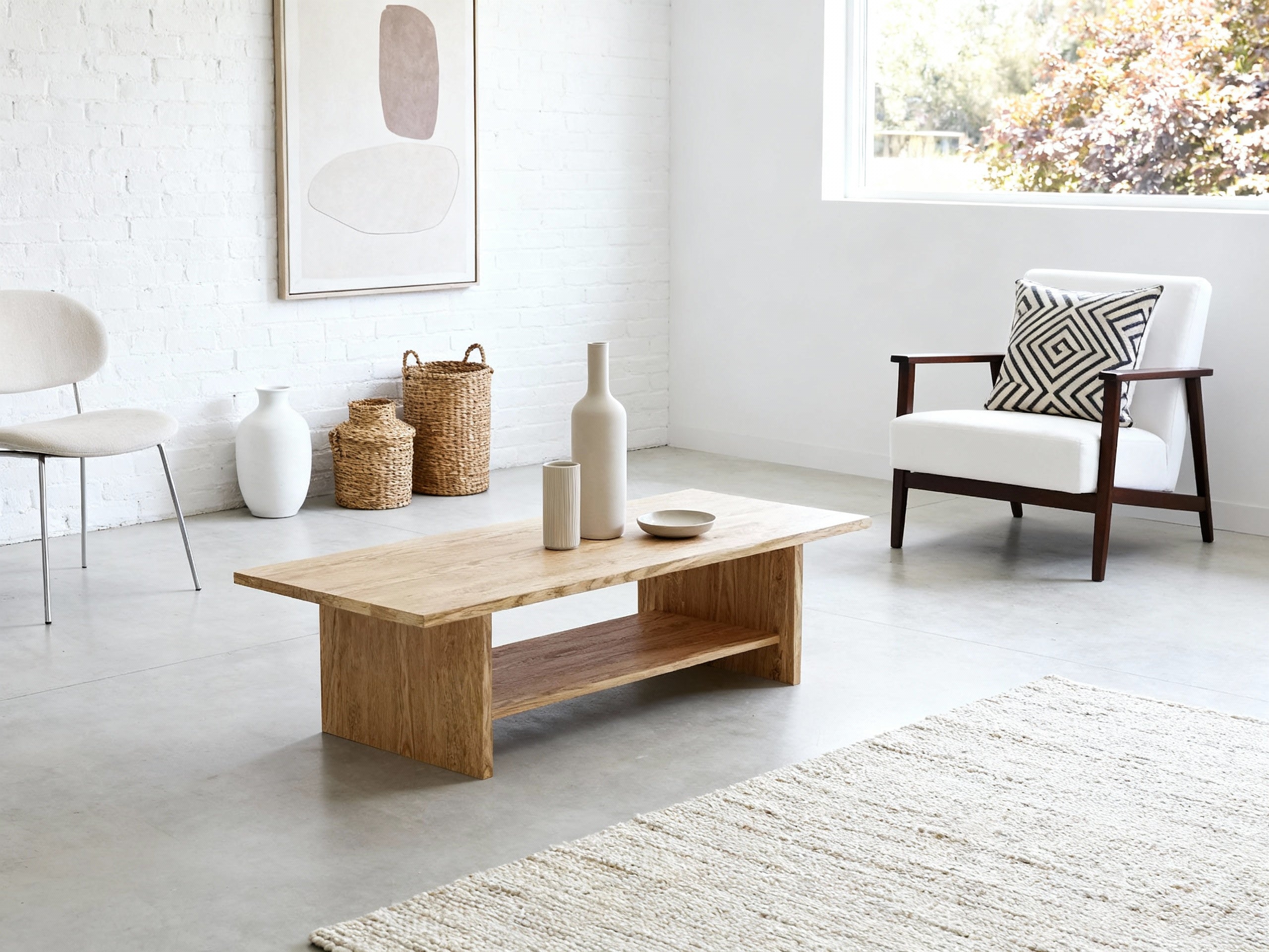 American Oak Coffee Table