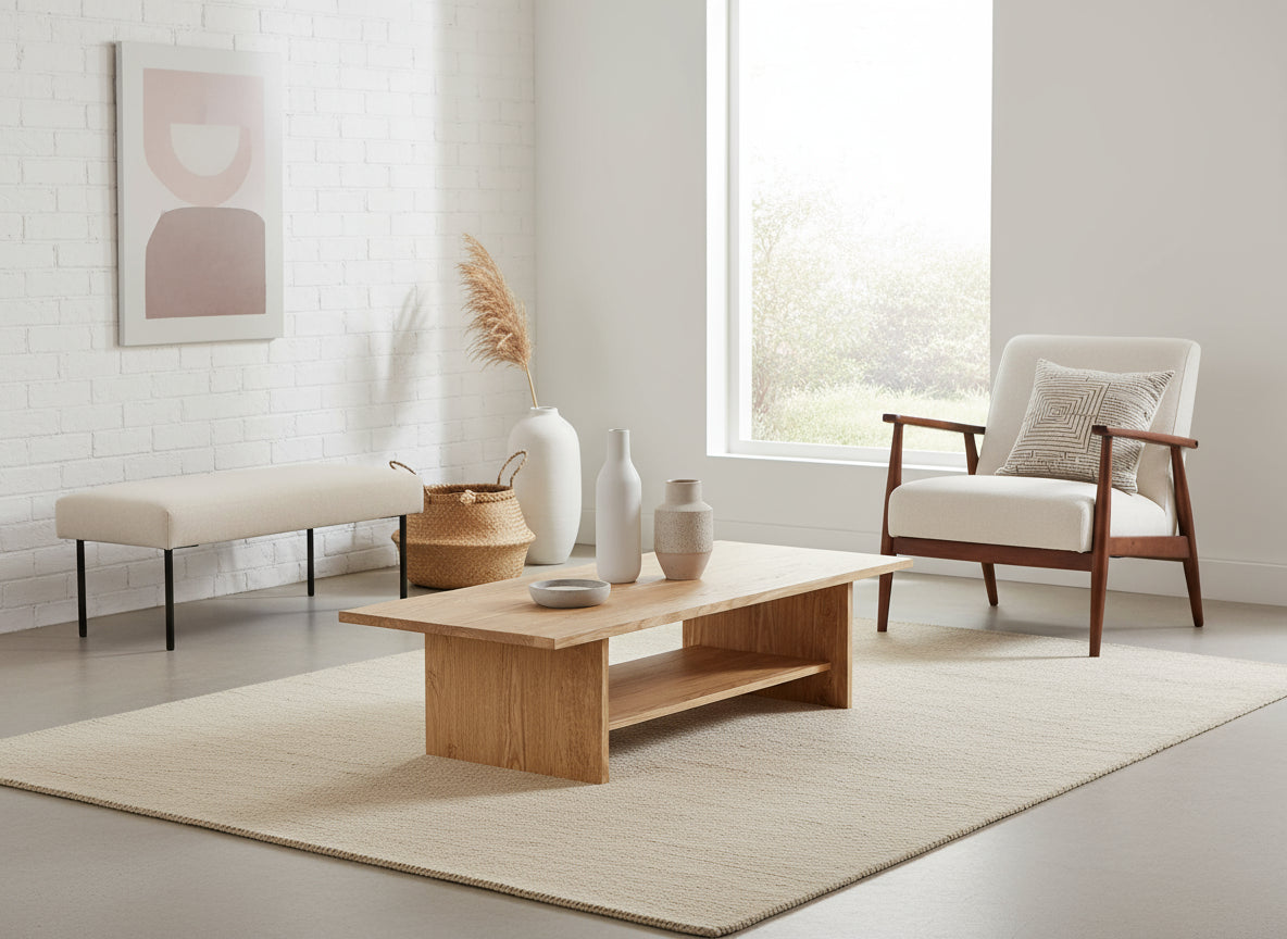 American Oak Coffee Table