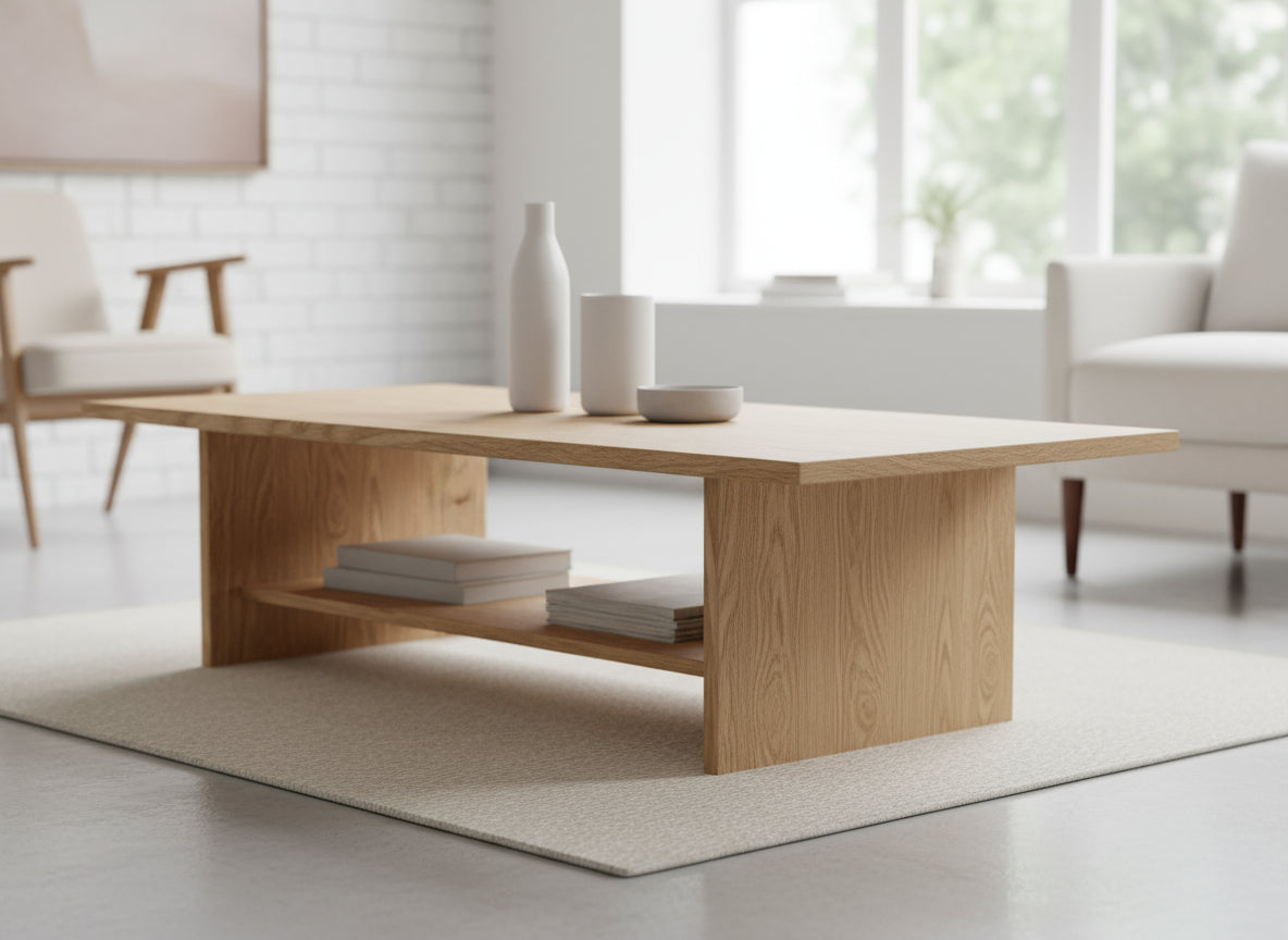 American Oak Coffee Table