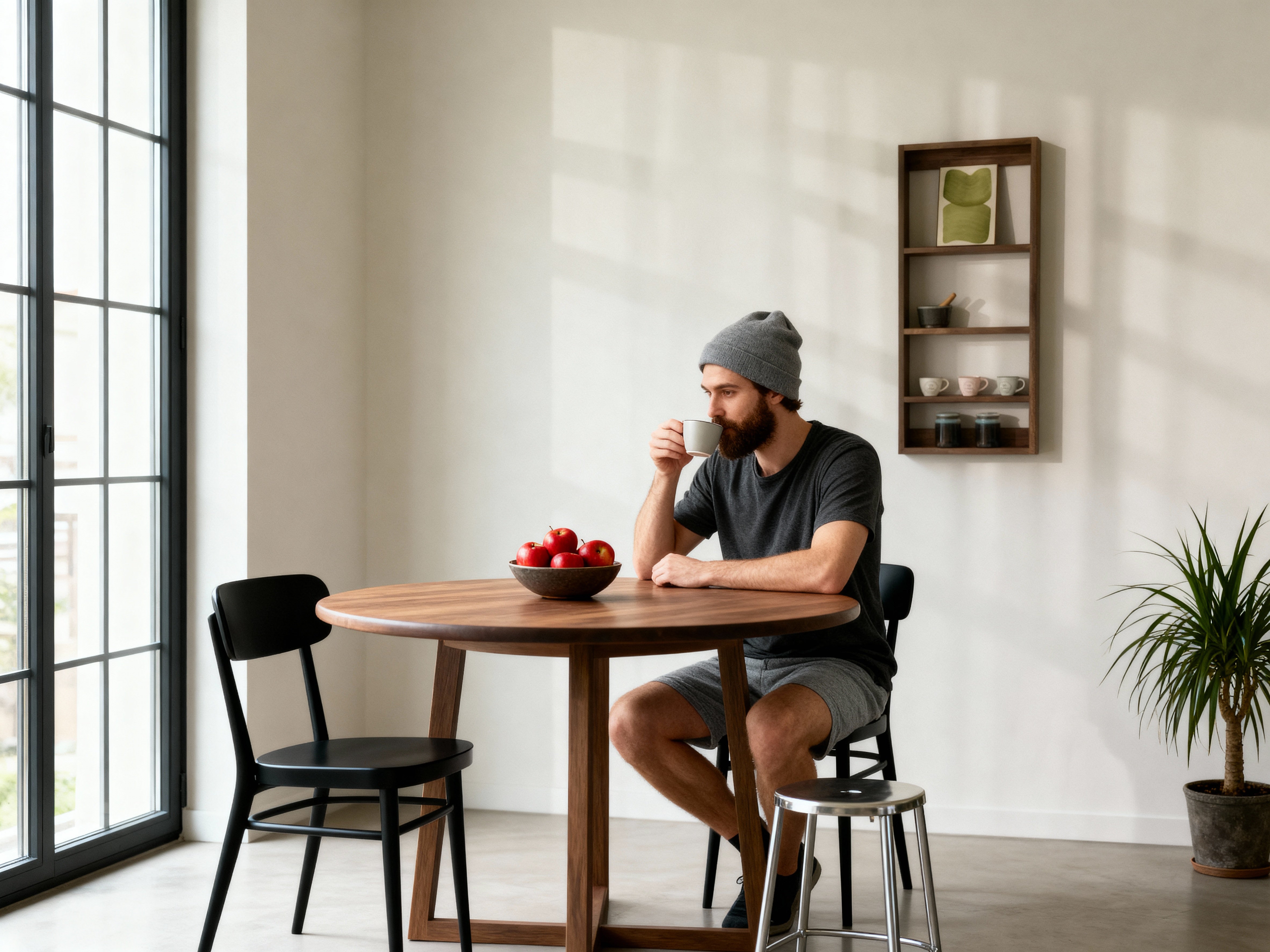 Bodhi Black Walnut Shelving Unit