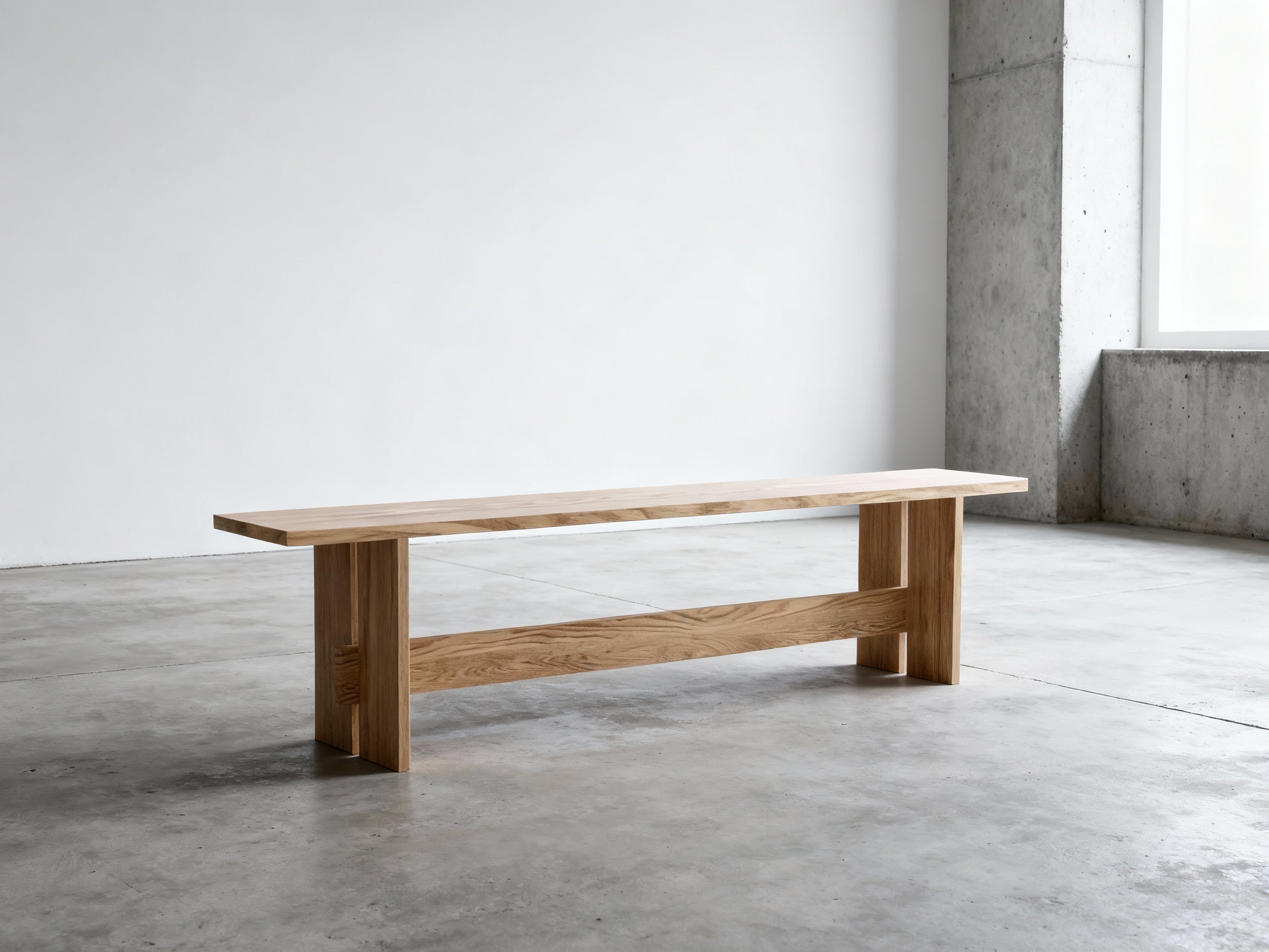 American Oak Bench