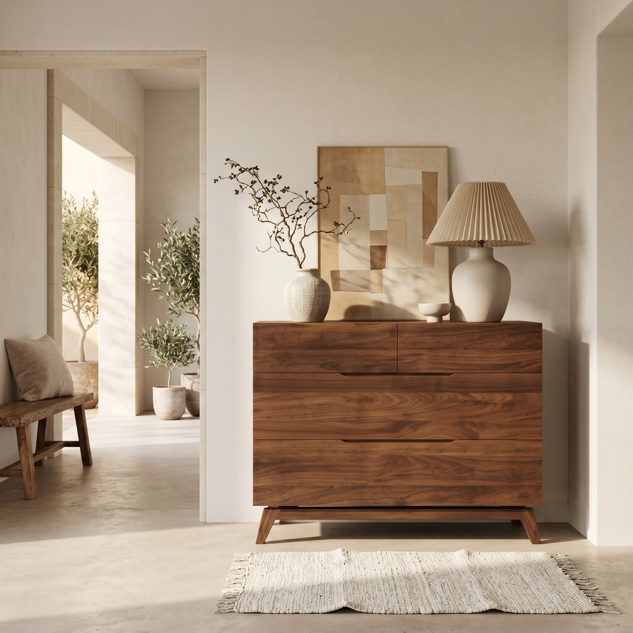 Solid Walnut Sideboard