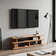 Kumo - Solid Oak Japandi TV Stand / Media Sideboard