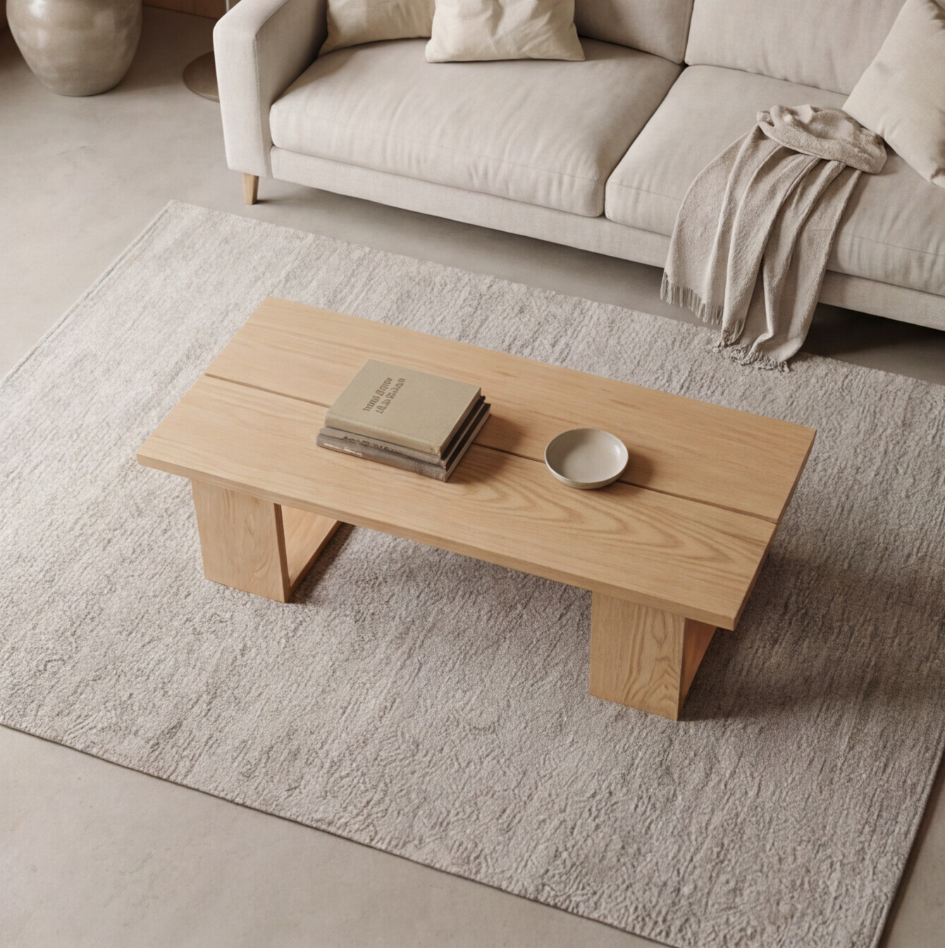 The Elm Oak Coffee Table