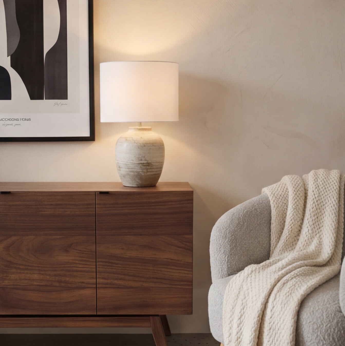 Bohdi Walnut Sideboard With Doors