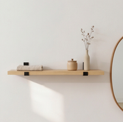 Solid Oak Shelf (Multiple Colours)