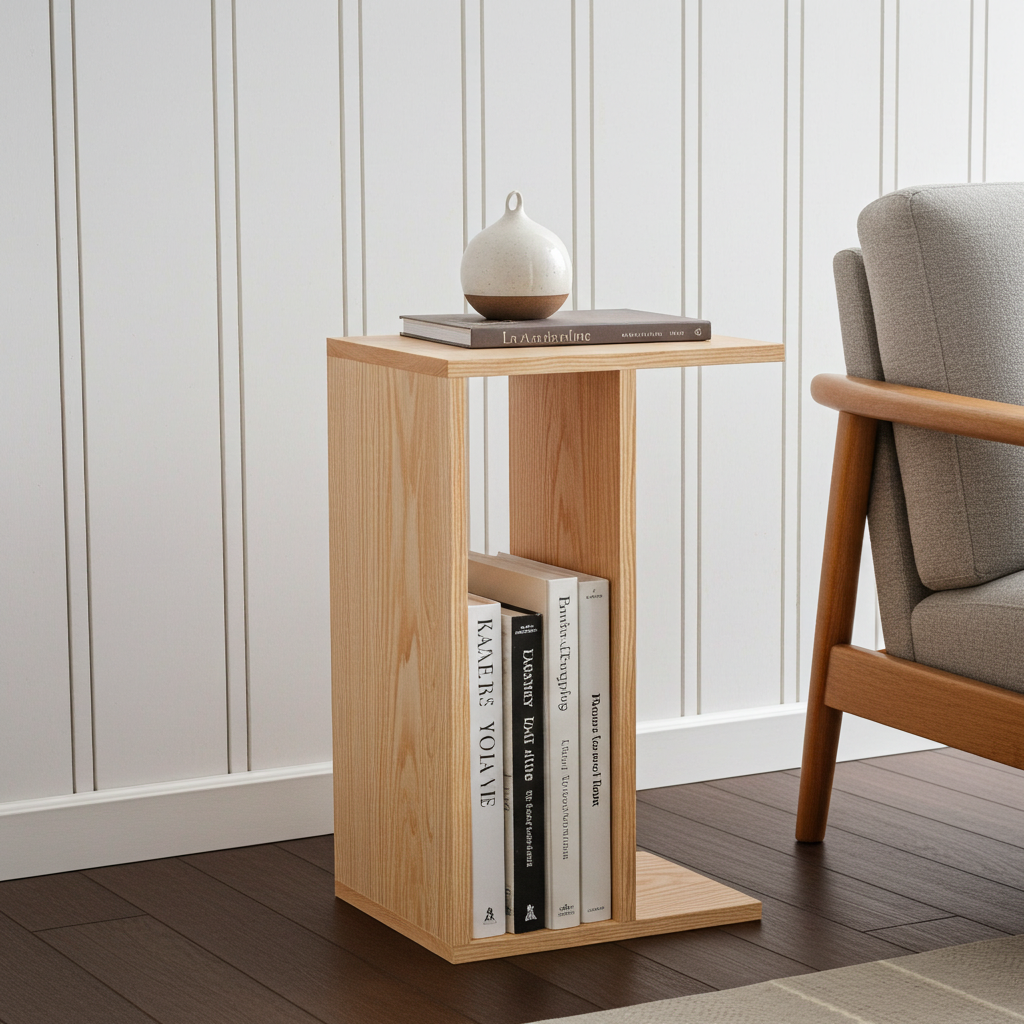 Oak Side Table - End Table