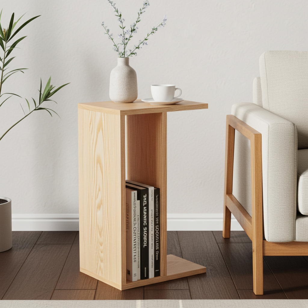 The Elm Supper Side Table