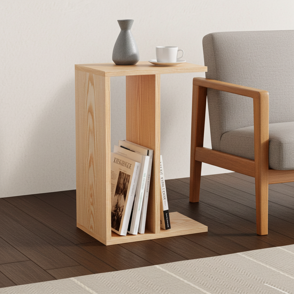 The Elm Supper Side Table