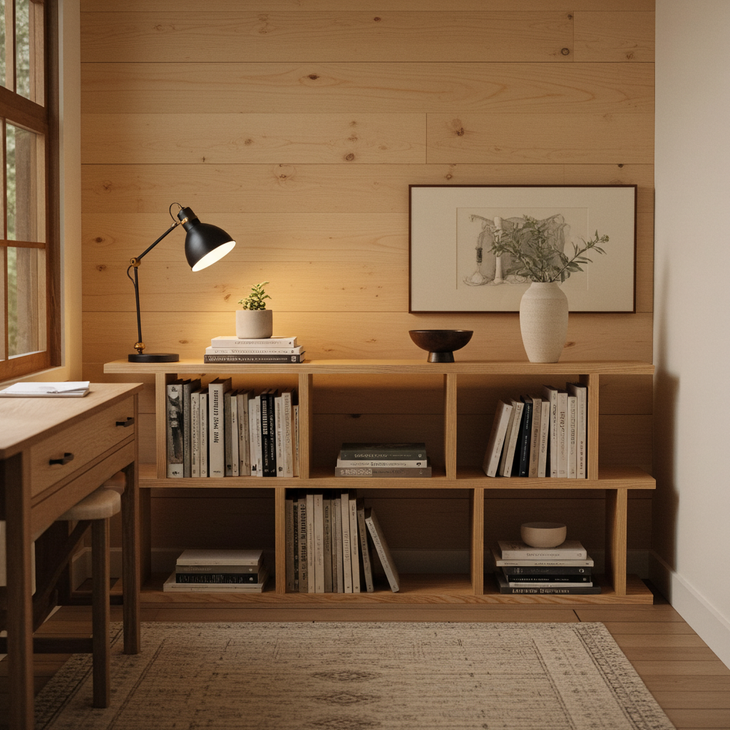 The Elm Oak Bookcase