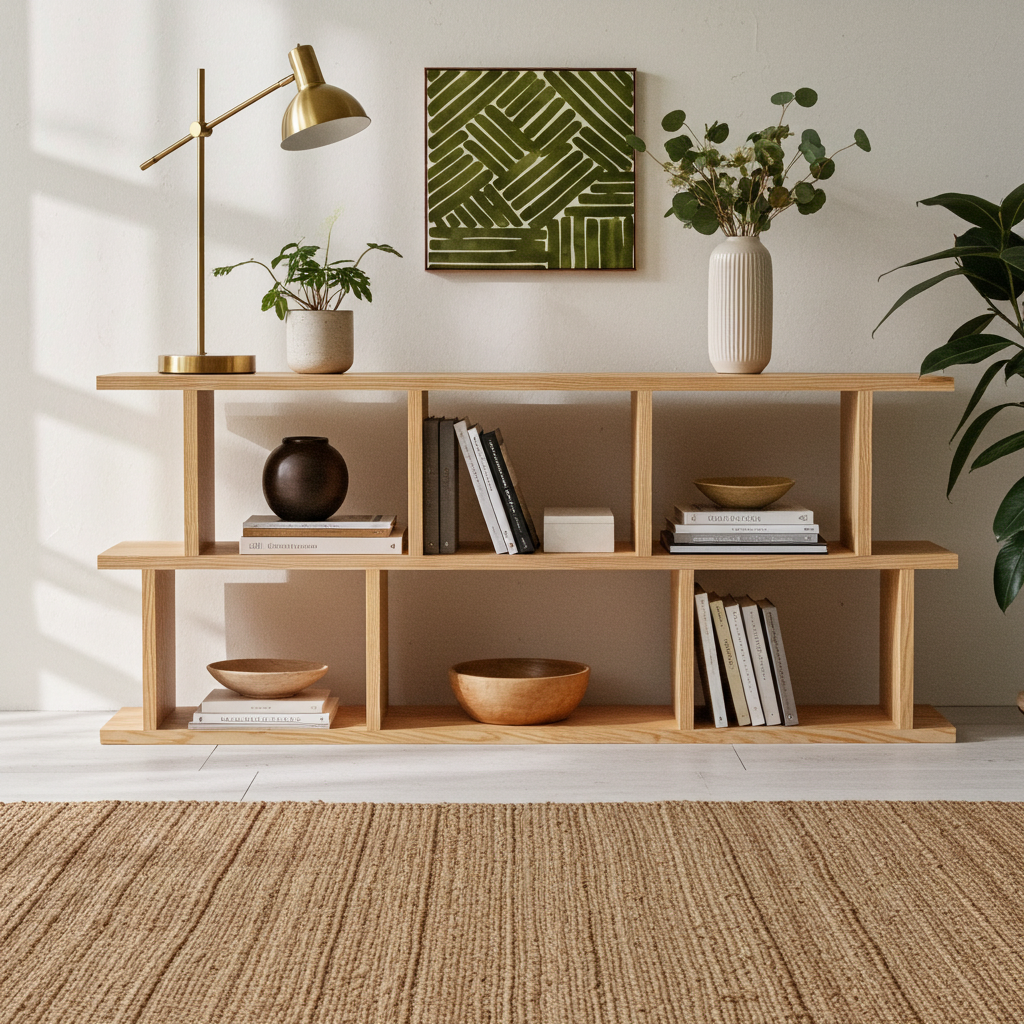 The Elm Oak Bookcase