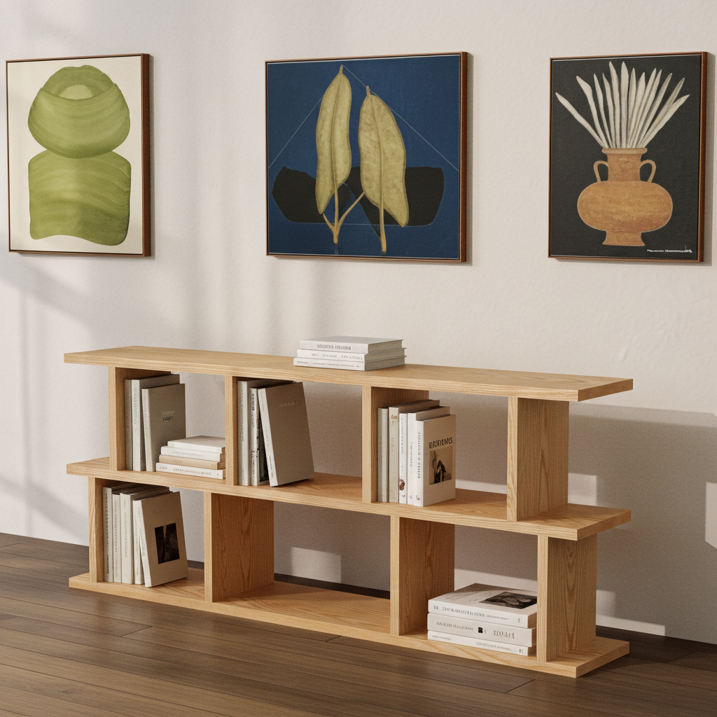 The Elm Oak Bookcase