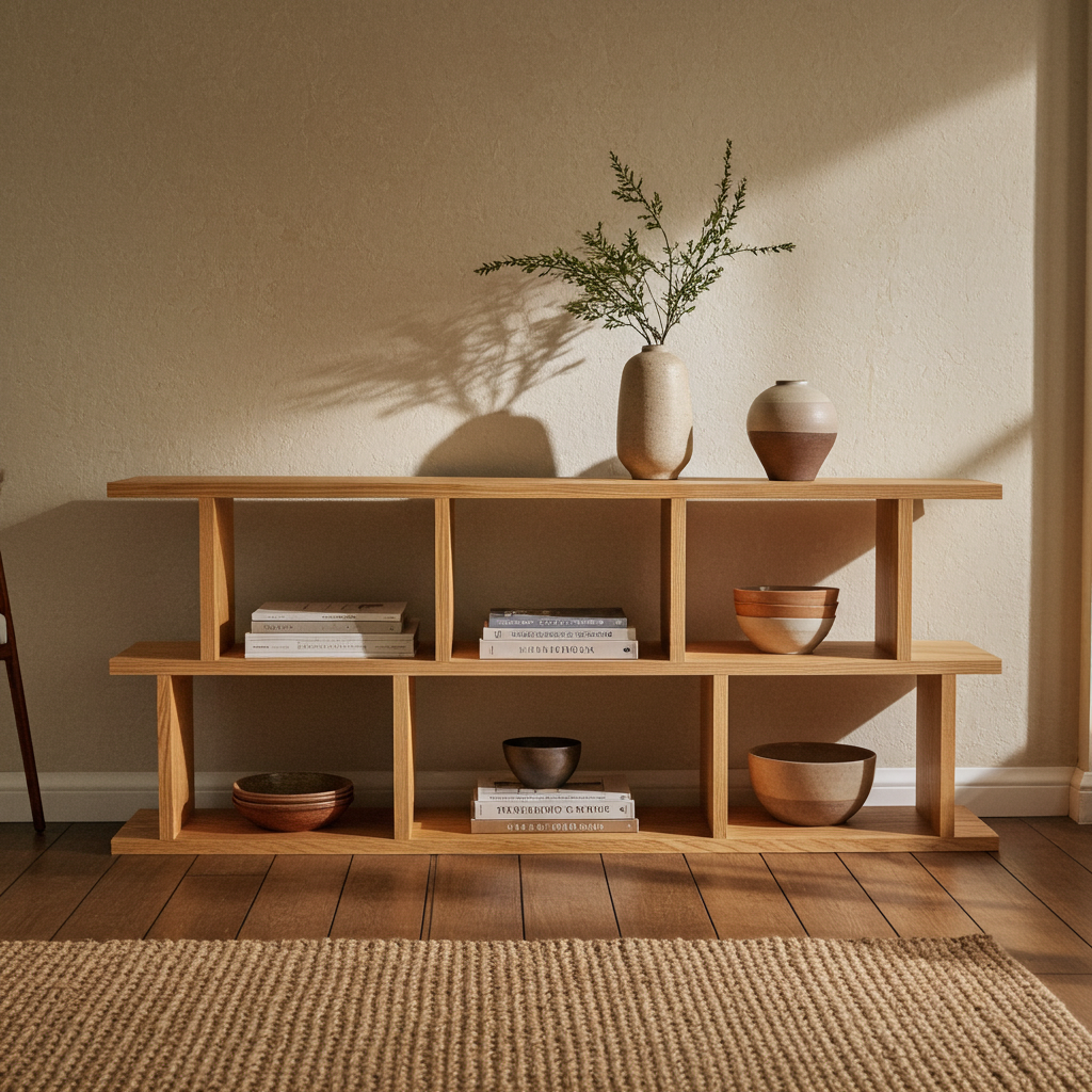 The Elm Oak Bookcase